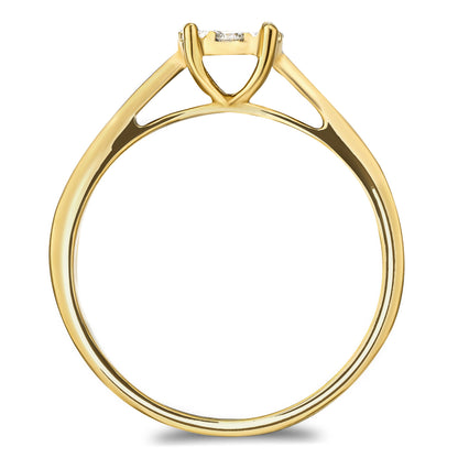 Lab-Grown Diamond Cluster Ring™ — Sustainable Sparkle, Effortless Glamour