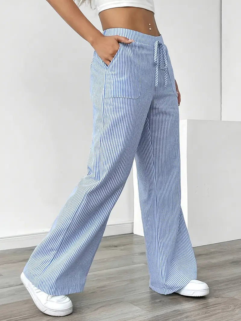 LioraLane Striped Pants™ — Streamlined Fit, Everyday Comfort