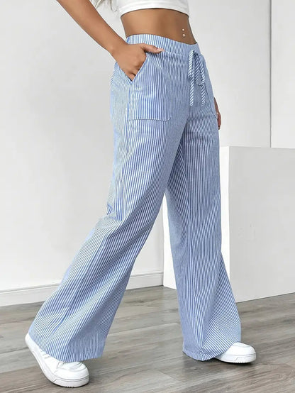 LioraLane Striped Pants™ — Streamlined Fit, Everyday Comfort