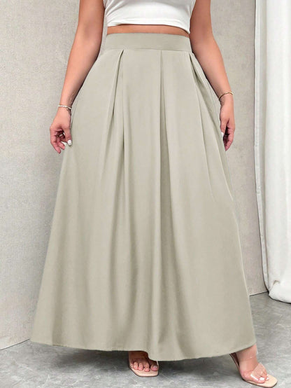 LuminaCurve™ Skirt — Flattering Comfort, Effortless Elegance