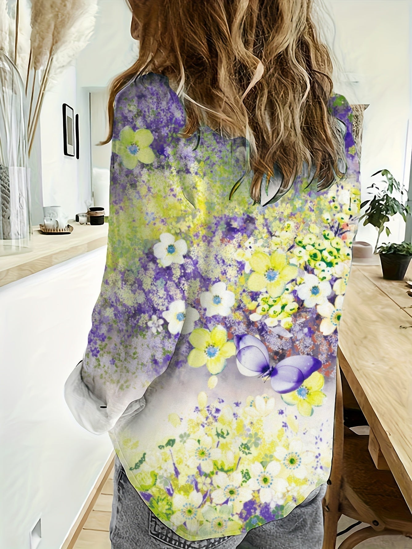 EllisLane™ Floral Boho Blouse — Light, Flowy, Flattering Fit