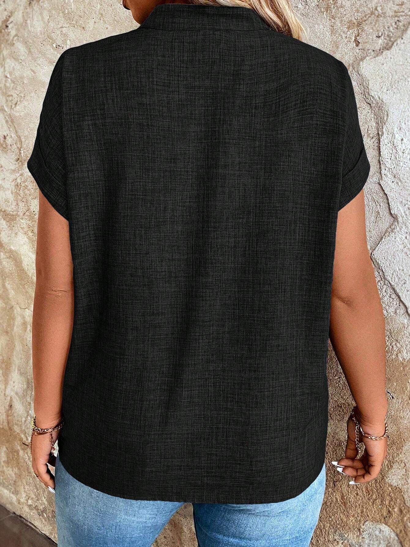 Liora Curve™ Blouse — Sculpted Comfort, Elevated Style