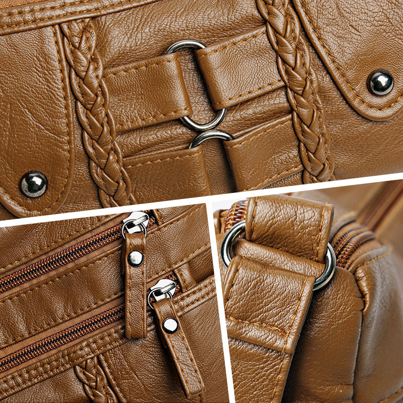 Lasion™ — Sleek Soft Leather, Effortless Organization