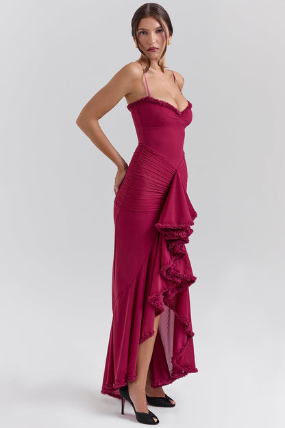 Lydia Dress — Sculpted Elegance in Motion