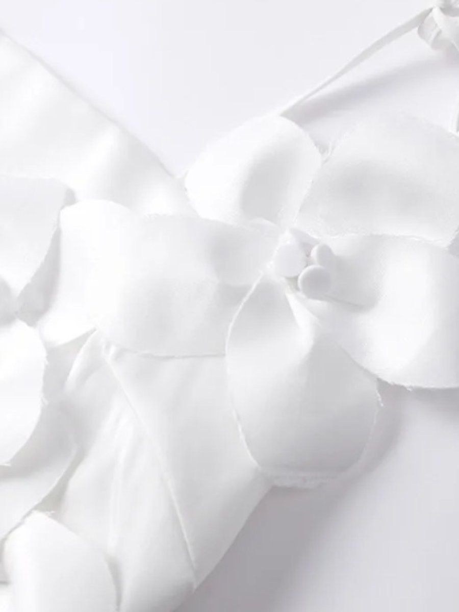 Floral Embellished Top™ — Handmade Elegance, Effortless Charm