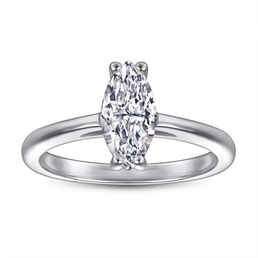 Sterling Marquise Ring™ — Radiant Shine, Effortless Elegance