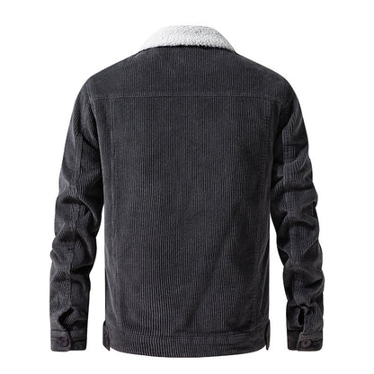 Arden Ridge Sherpa Corduroy Jacket™ — Cozy Texture Meets Effortless Edge