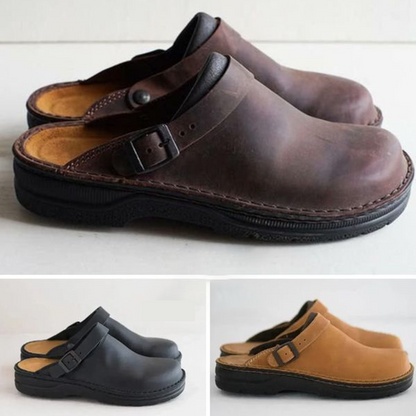 ArdentStride™ Orthopedic Mules — Effortless Comfort, All-Day Support