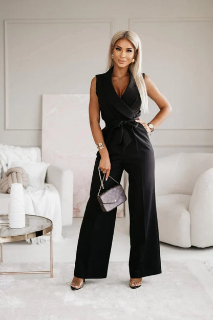 Selvyra™ Jumpsuit — Tailored Elegance, All-Day Comfort