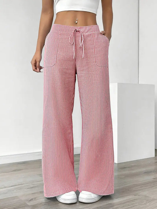 LioraLane Striped Pants™ — Streamlined Fit, Everyday Comfort