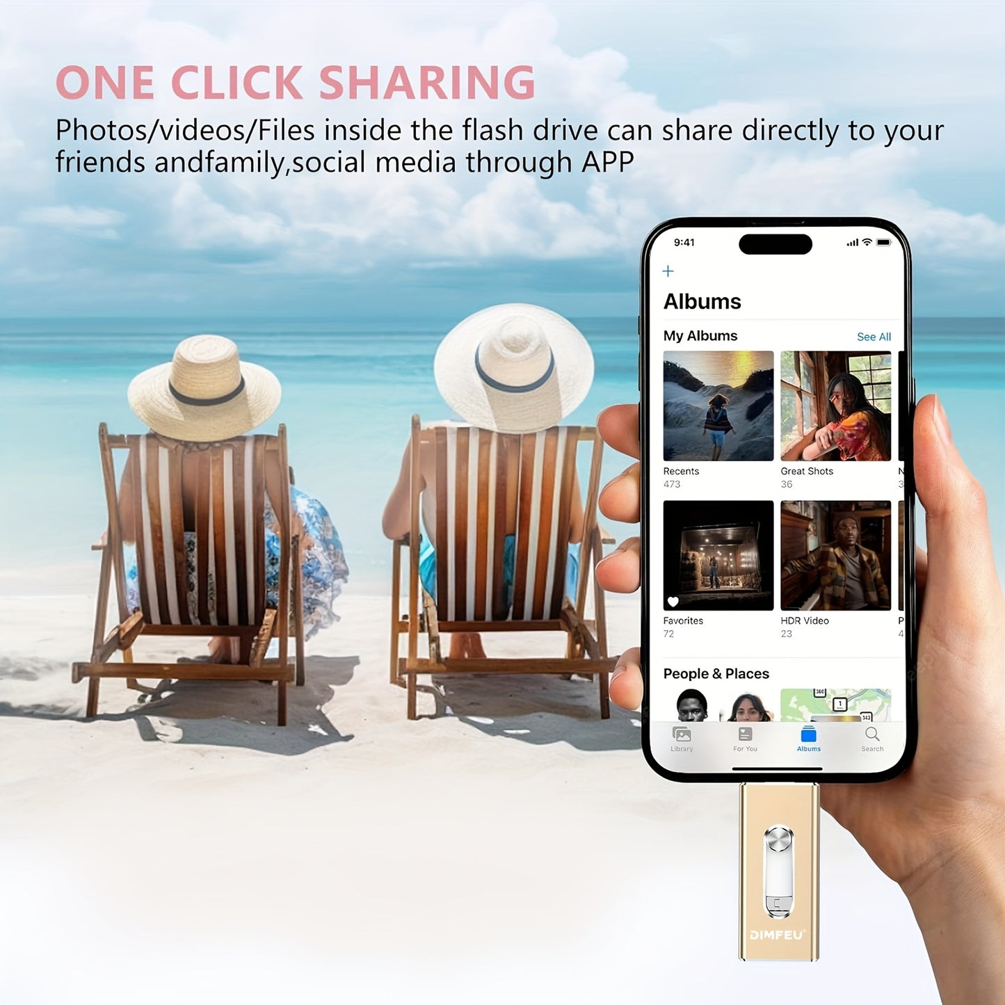 256GB Flash Drive Intended for iPhone, 128GB 64GB 32GB Memory Stick Storage Files Photos Videos Backup, Compatible with iPhone iPad Android PC, Plug and Play, Data Backup, Photo Storage, Sleek Memory Stick, Portable Drive, Efficient Performance, Sturdy Co