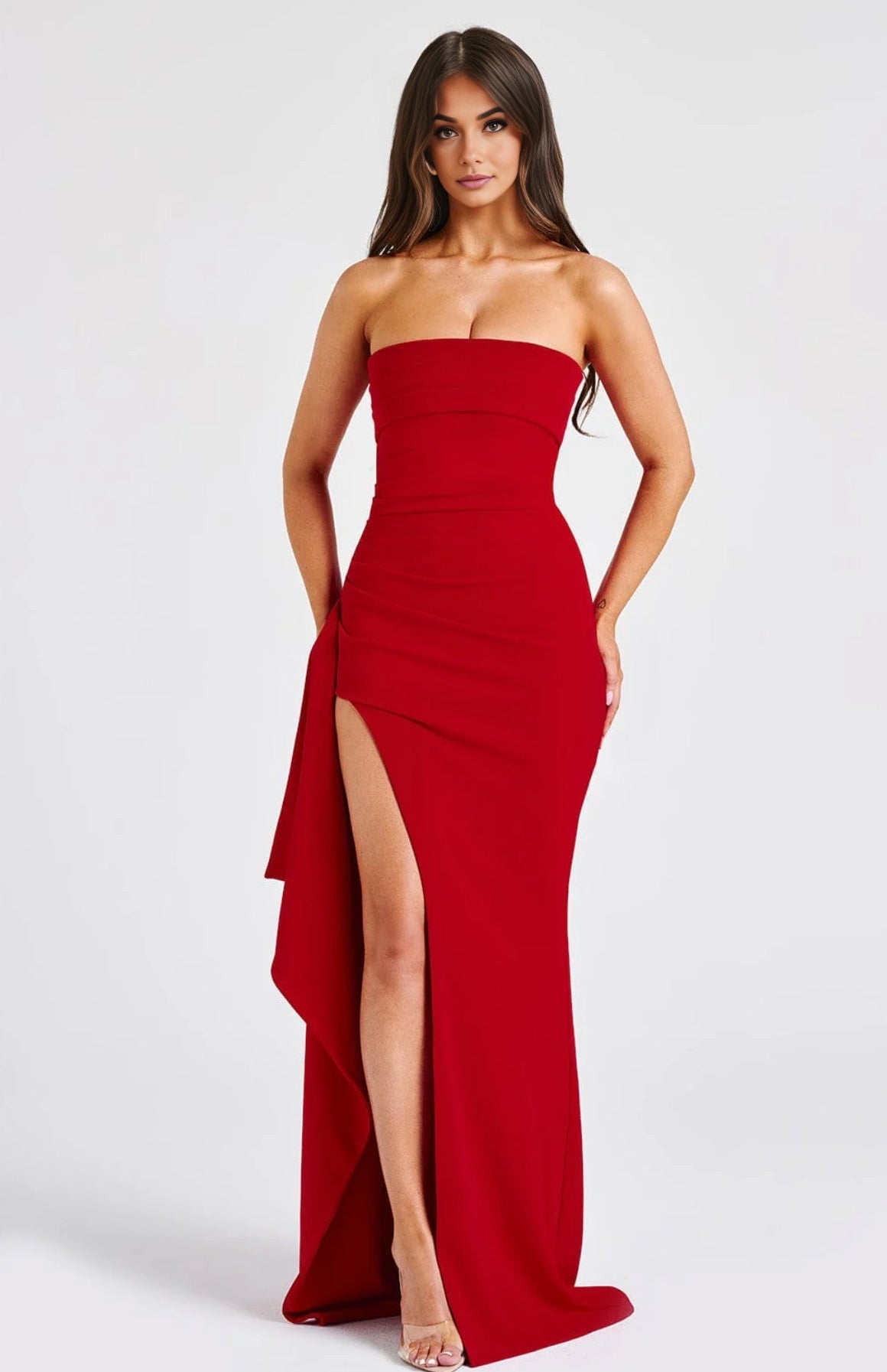 Strapless Maxi™ — Sculpted Comfort Meets Effortless Glamour