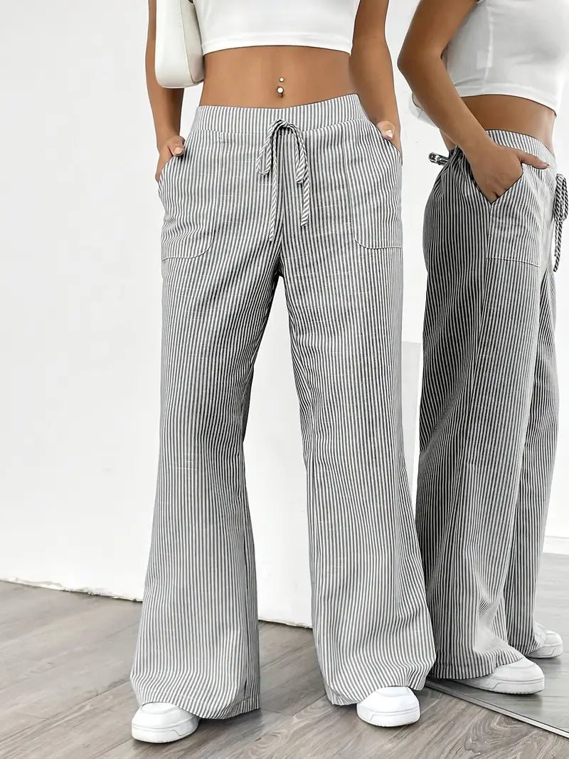 LioraLane Striped Pants™ — Streamlined Fit, Everyday Comfort