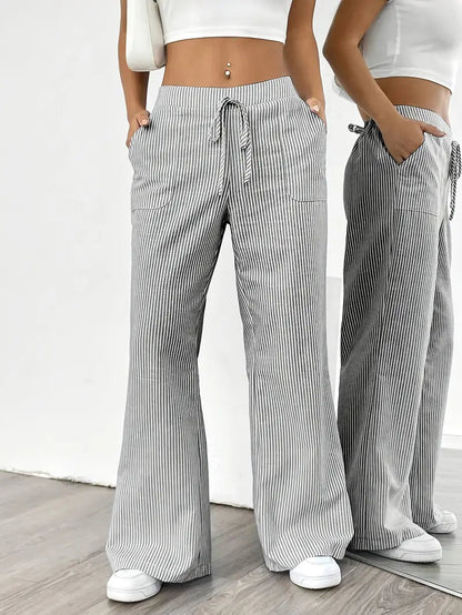 LioraLane Striped Pants™ — Streamlined Fit, Everyday Comfort