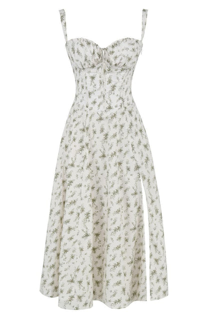 SoveaFrame™ Waist Dress — Sculpted Elegance Meets Summer Breeze
