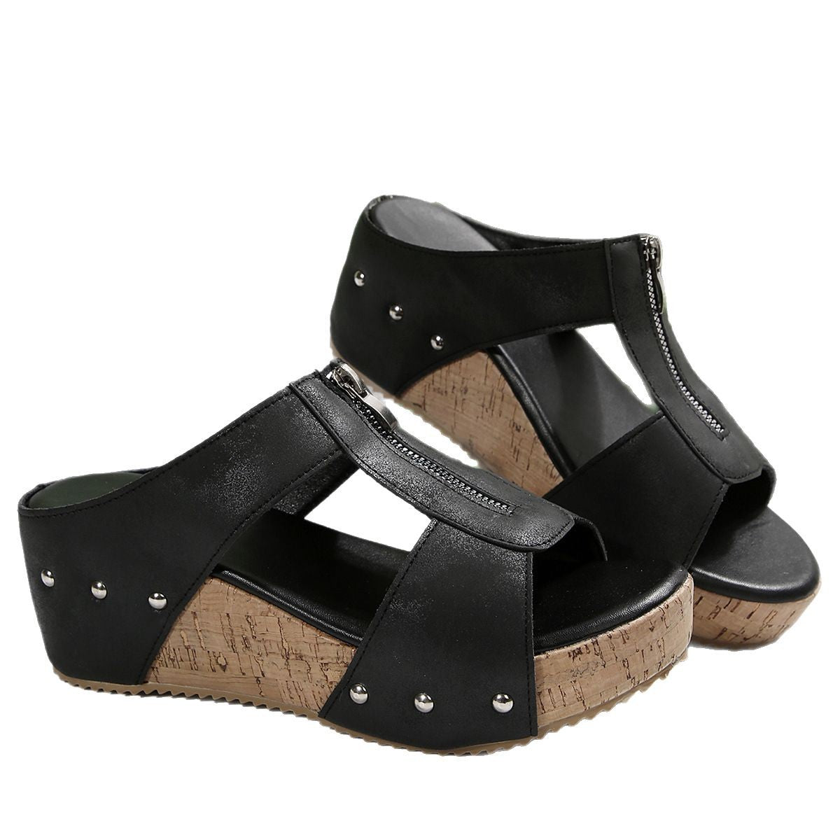 LioraStep™ — Vintage Wedges with All-Day Comfort