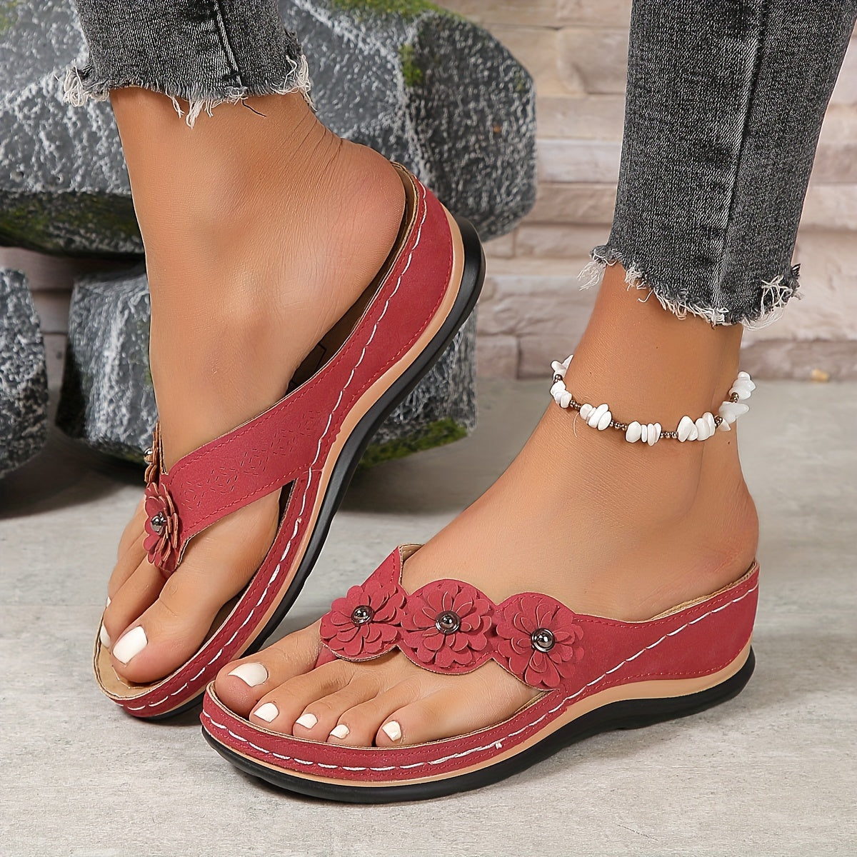 LumaStride™ Sandals — Cushioned Comfort, Confident Steps