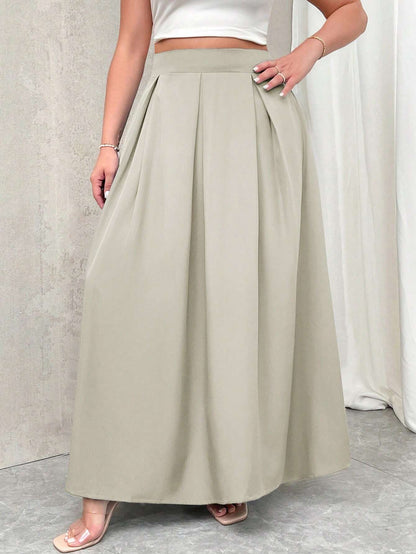 LuminaCurve™ Skirt — Flattering Comfort, Effortless Elegance