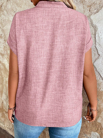 Liora Curve™ Blouse — Sculpted Comfort, Elevated Style