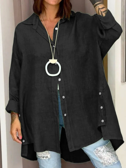 CalelaOversized™ Shirt — Breezy Comfort, Timeless Style