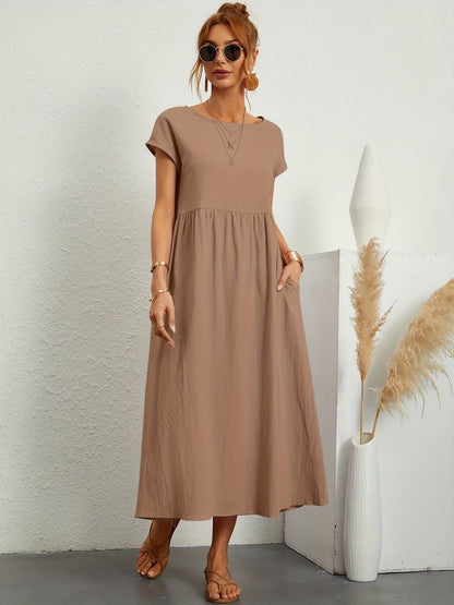 VeloraEase™ Dress — Effortless Comfort, Flattering Silhouette