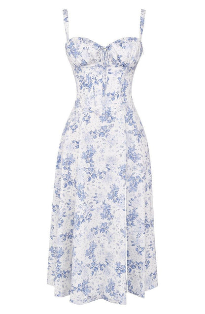 SoveaFrame™ Waist Dress — Sculpted Elegance Meets Summer Breeze