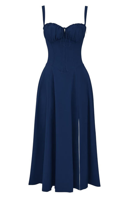 SoveaFrame™ Waist Dress — Sculpted Elegance Meets Summer Breeze