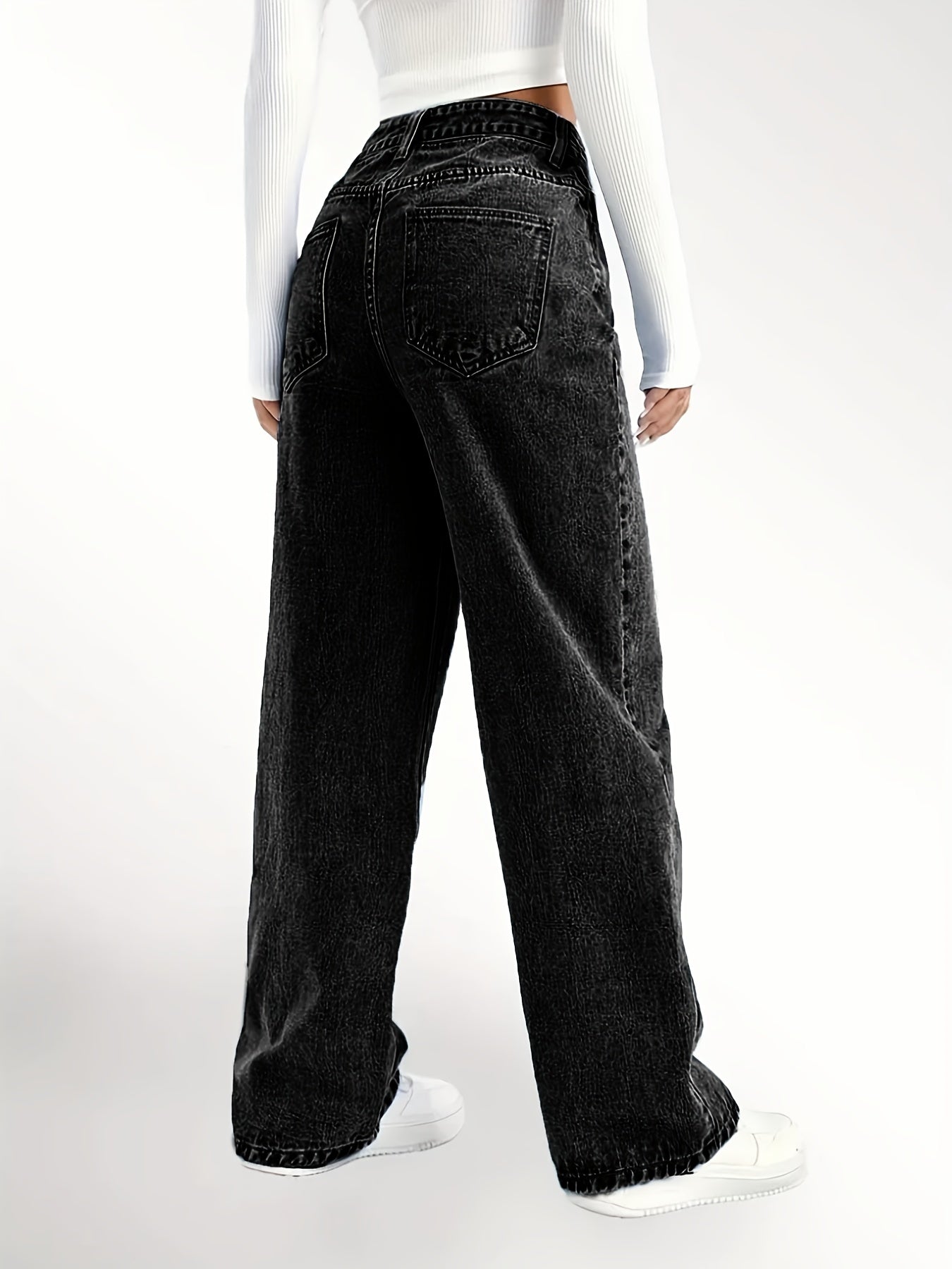 RazeGear Distressed Denim Jeans – Loose Fit Streetwear with Shredded Holes