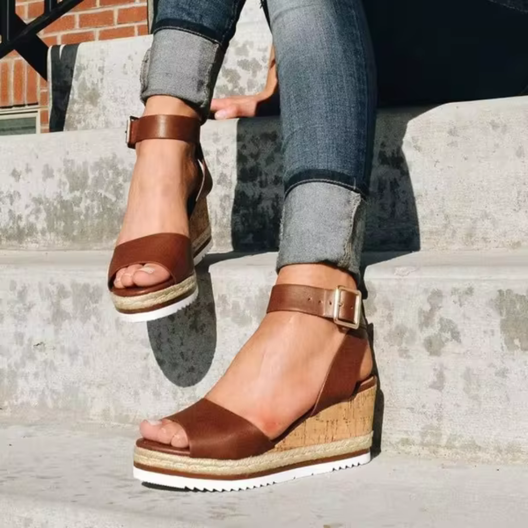 LunaVera™ Wedge Sandals — Chic Comfort with Every Step