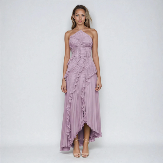 Lilac Maxi™ — Graceful Ruffles, Effortless Flow