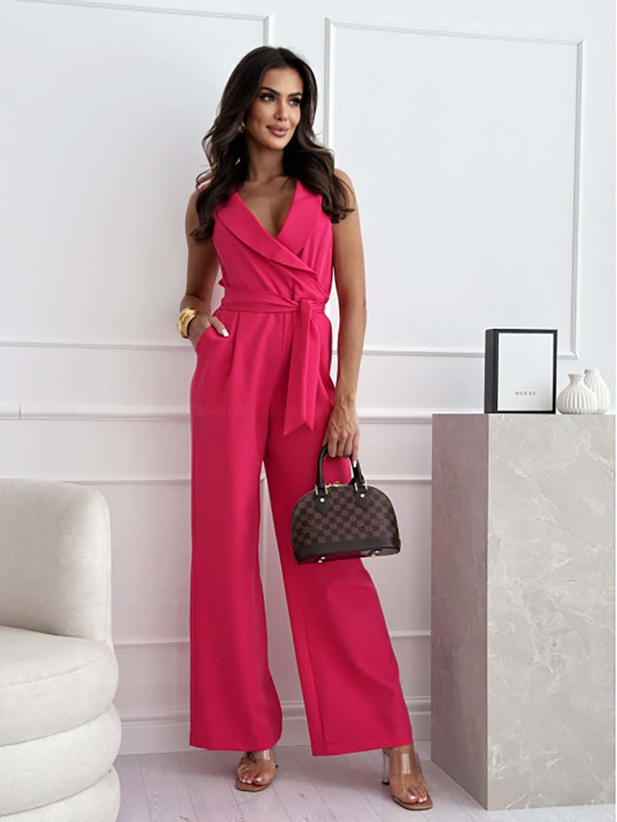 Serelis™ Women's Jumpsuit — Curves Embraced, Style Elevated