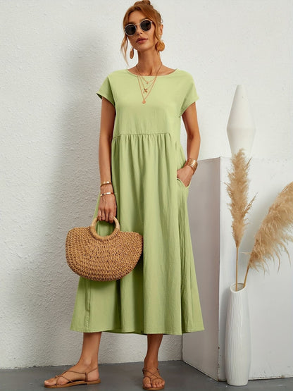 VeloraEase™ Dress — Effortless Comfort, Flattering Silhouette