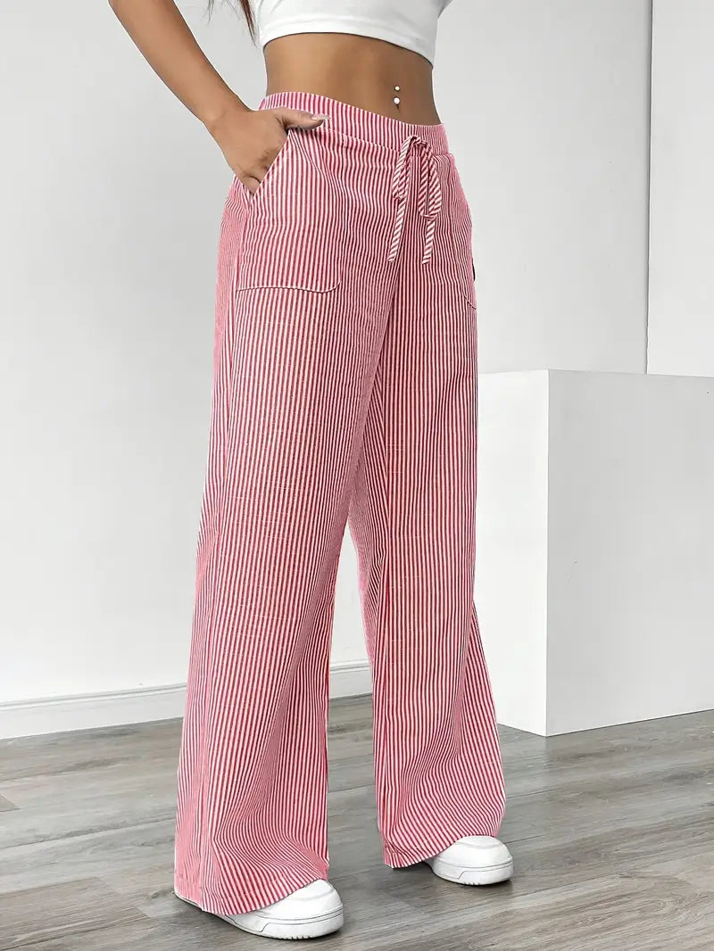 LioraLane Striped Pants™ — Streamlined Fit, Everyday Comfort