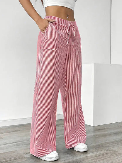 LioraLane Striped Pants™ — Streamlined Fit, Everyday Comfort