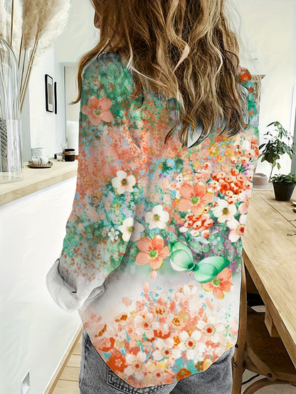 EllisLane™ Floral Boho Blouse — Light, Flowy, Flattering Fit