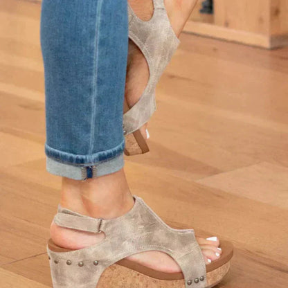 Mirovi Wedge Sandals™ — Effortless Comfort Meets Chic Style