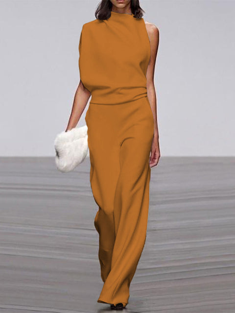 EmiraForm™ Jumpsuit — Flattering Comfort, Effortless Elegance