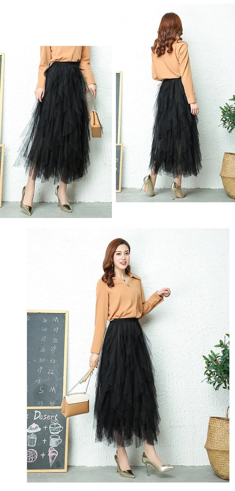 Serenelle™ Tulle Skirt — Lightweight Layers, Flattering Fit