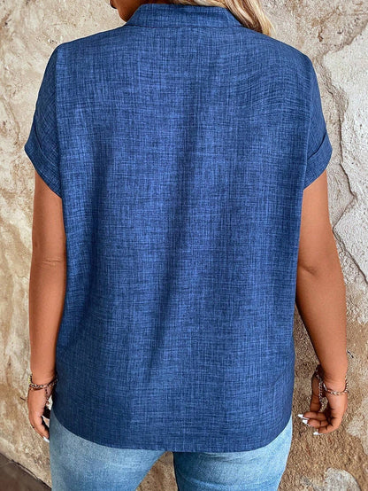 Liora Curve™ Blouse — Sculpted Comfort, Elevated Style