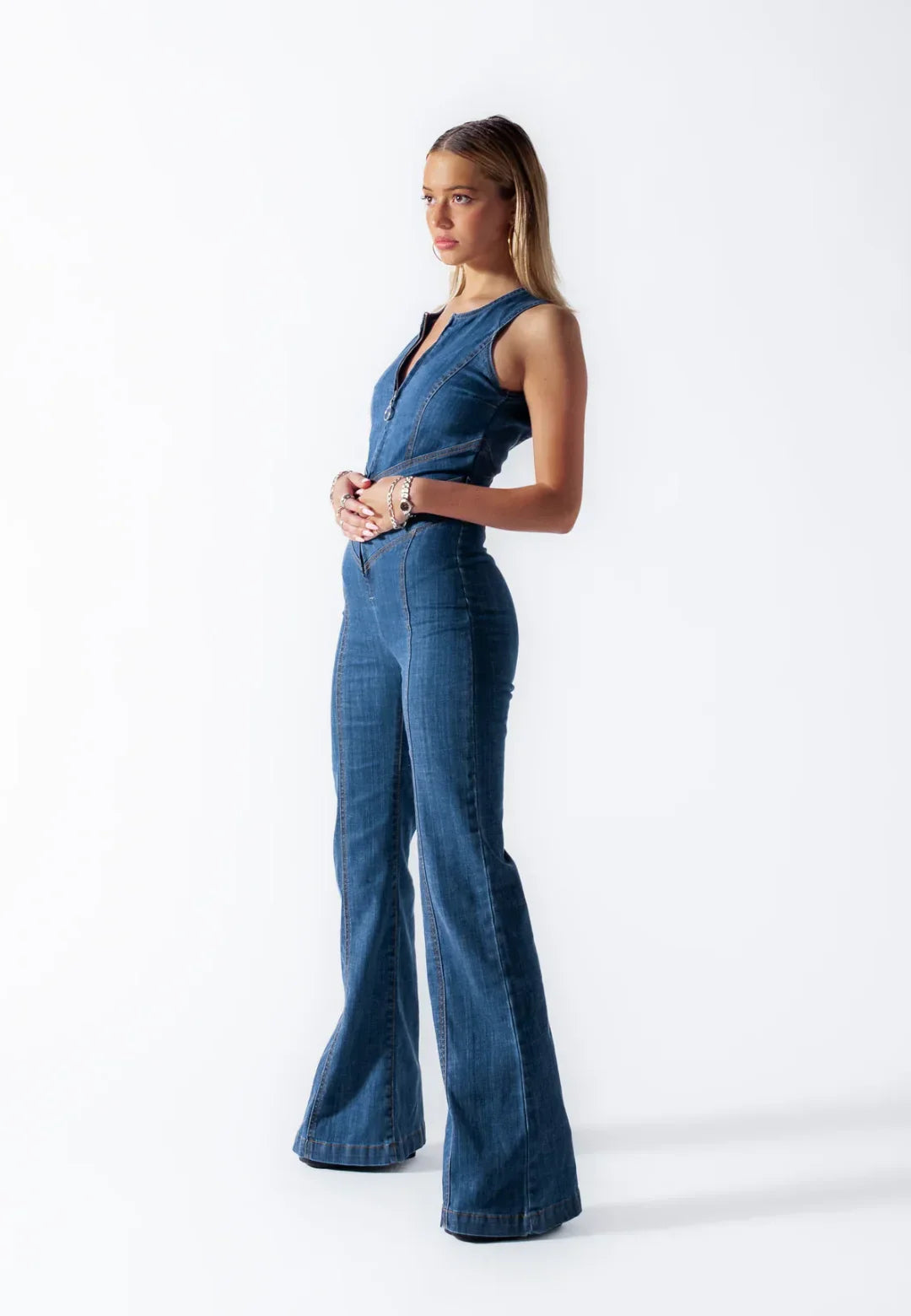Signature Heart Cut-Out Jumpsuit™ — Sculpted Elegance, Playful Edge