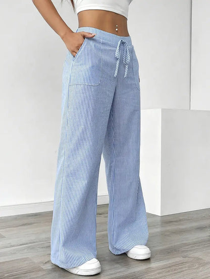 LioraLane Striped Pants™ — Streamlined Fit, Everyday Comfort
