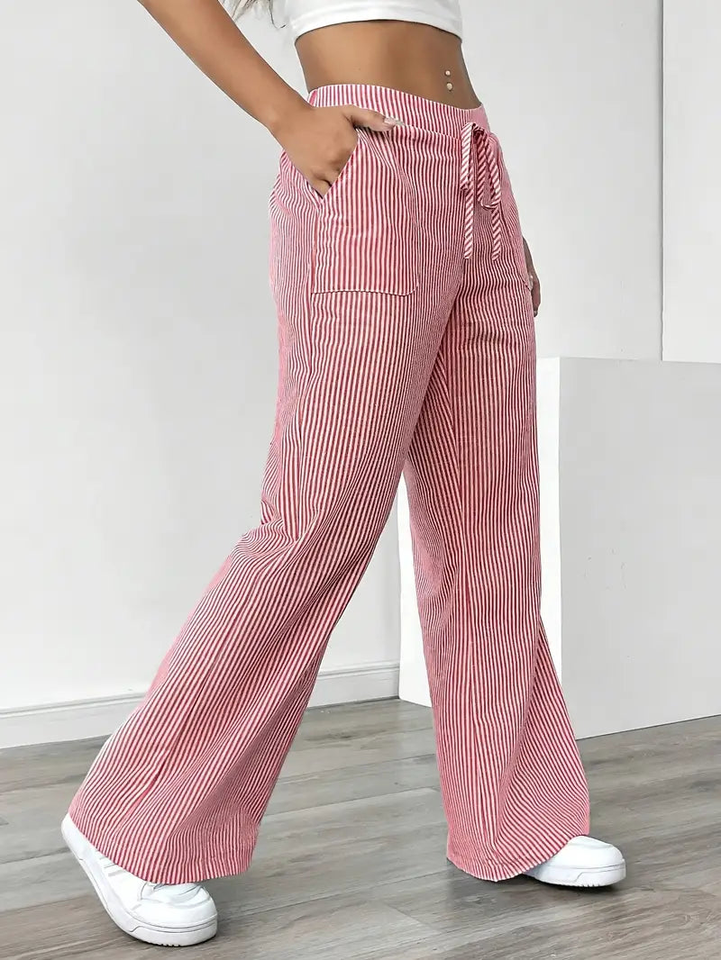 LioraLane Striped Pants™ — Streamlined Fit, Everyday Comfort