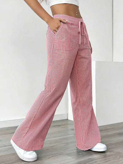 LioraLane Striped Pants™ — Streamlined Fit, Everyday Comfort