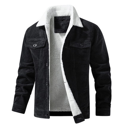 Arden Ridge Sherpa Corduroy Jacket™ — Cozy Texture Meets Effortless Edge