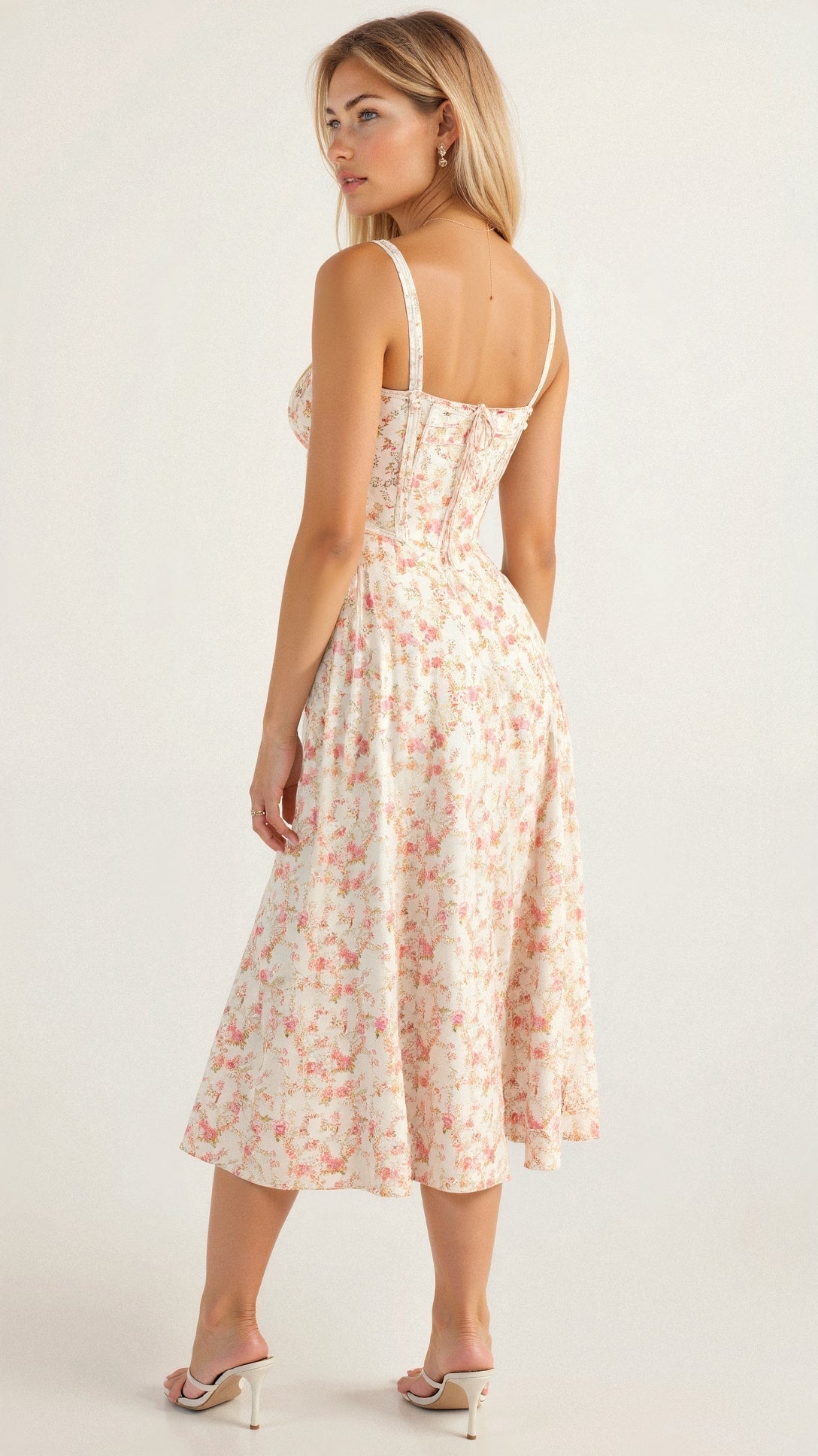 SoveaFrame™ Waist Dress — Sculpted Elegance Meets Summer Breeze