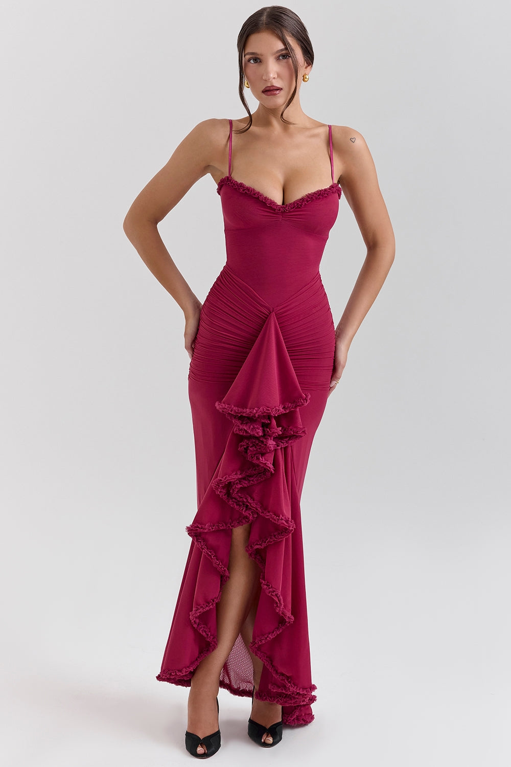 Lydia Dress — Sculpted Elegance in Motion