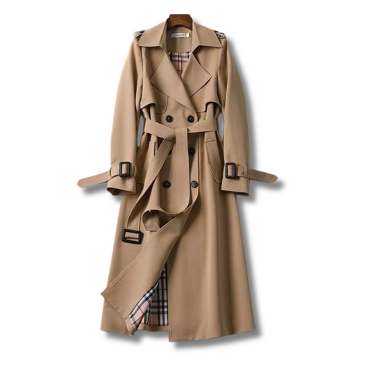 ArdentVogue™ Trench Coat — Sleek Comfort, Timeless Sophistication