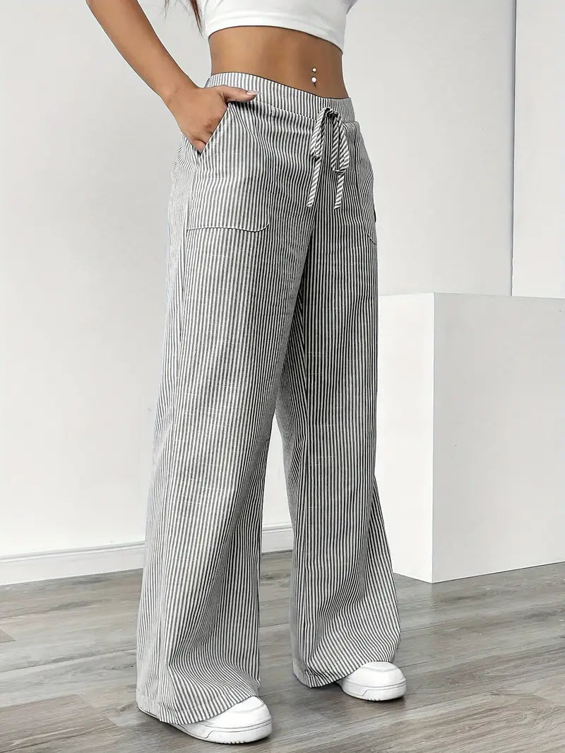 LioraLane Striped Pants™ — Streamlined Fit, Everyday Comfort