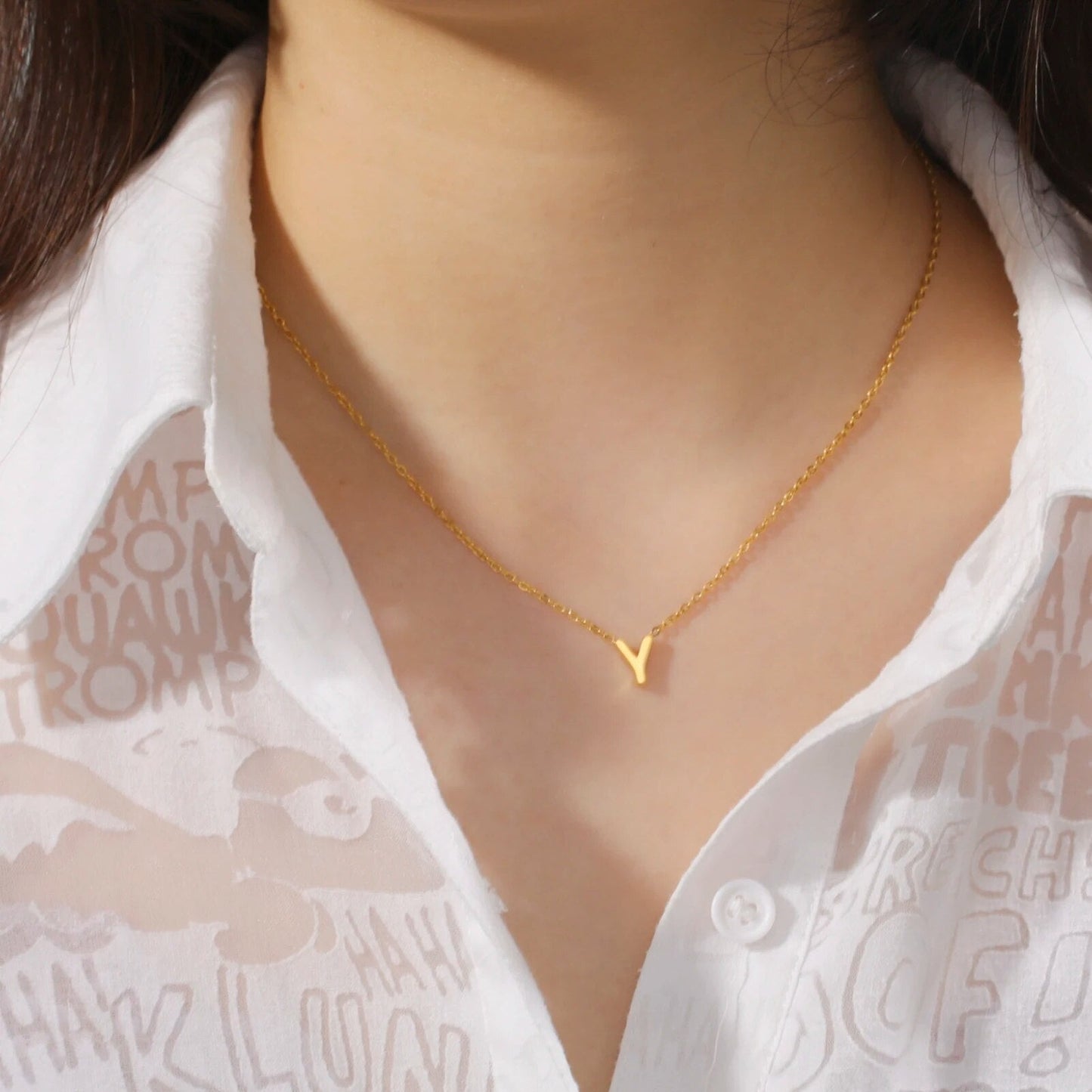 Initial Charm Necklace™ — Personalized Elegance for Every Day