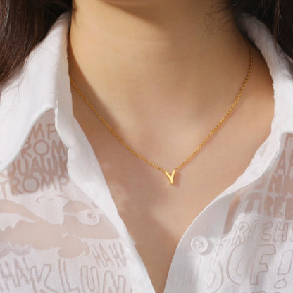 Initial Charm Necklace™ — Personalized Elegance for Every Day